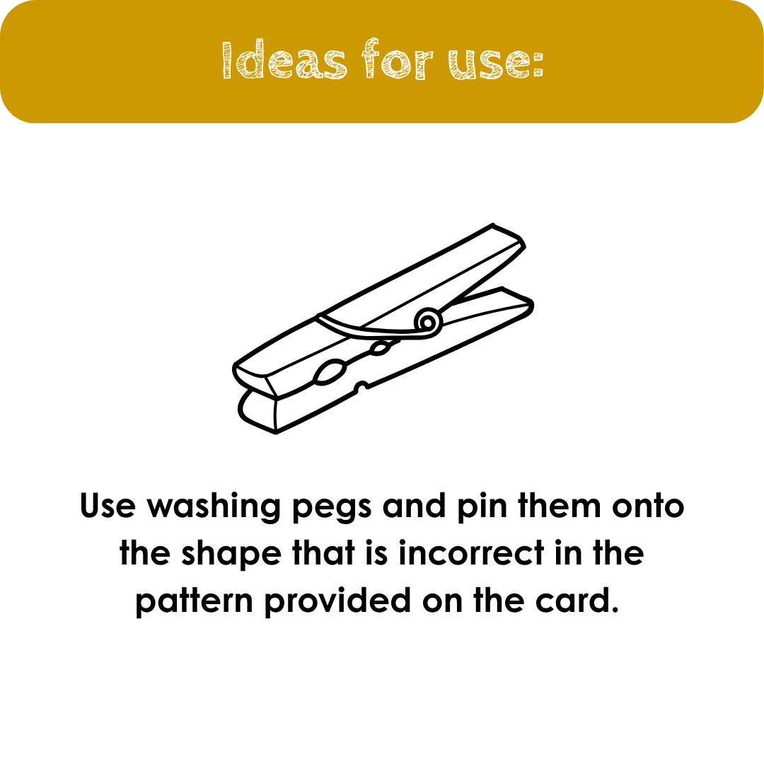 Coding and Robotics: Debugging Peg Cards