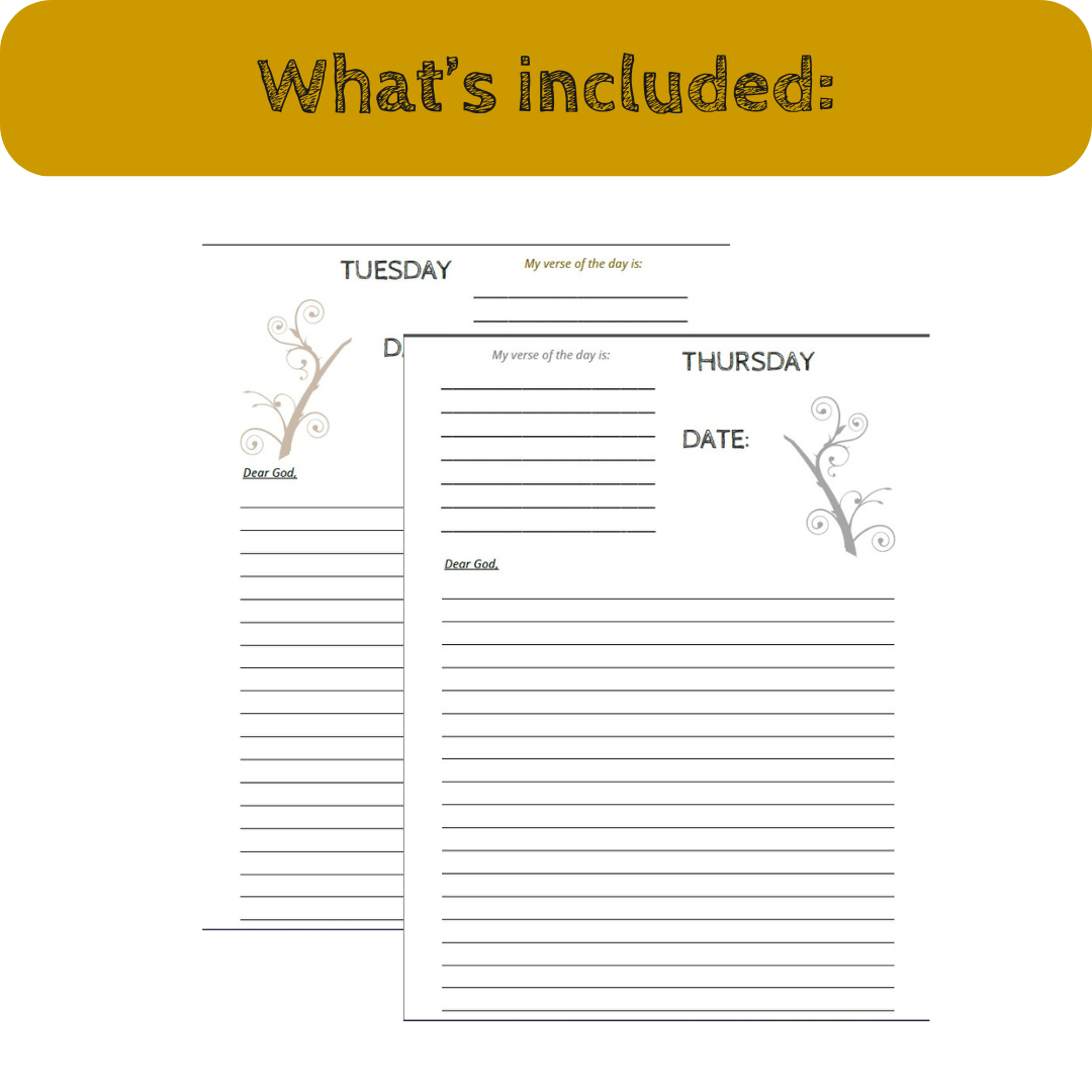 A5 Talking to God Journal
